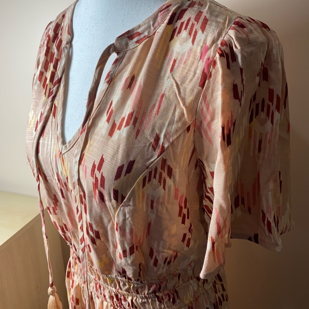 Knox Rose pink floral boho maxi dress size small NWT! - Picture 8 of 16